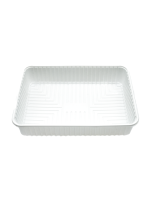 Plateau thermoformé blanc